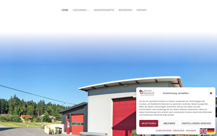 Skjermbilde av metalltechnik-janisch.com