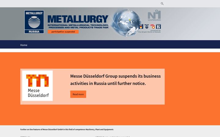 Screenshot of metallurgy-russia.com