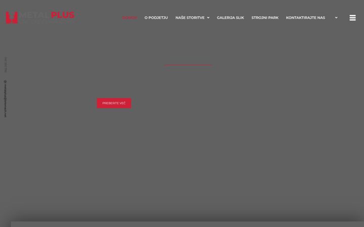 Screenshot of metalplus.si