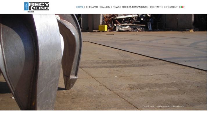 Screenshot of metalrecyclingve.com