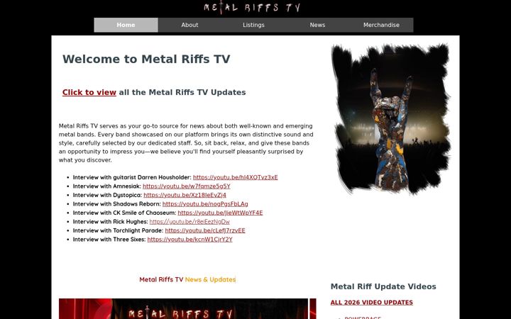 Képernyőkép: metalriffstv.com