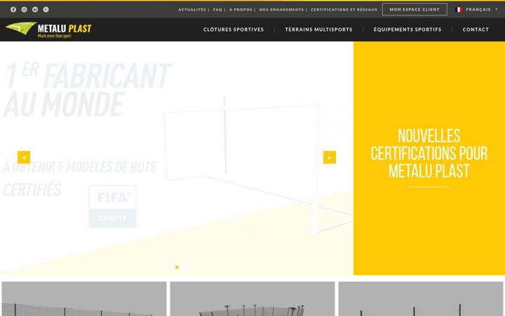 Screenshot of metalu-plast.com