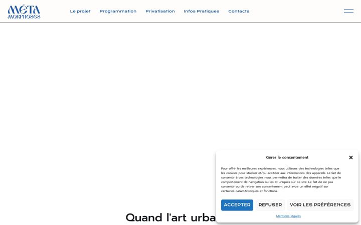 Screenshot of metamorphoses-expo.com
