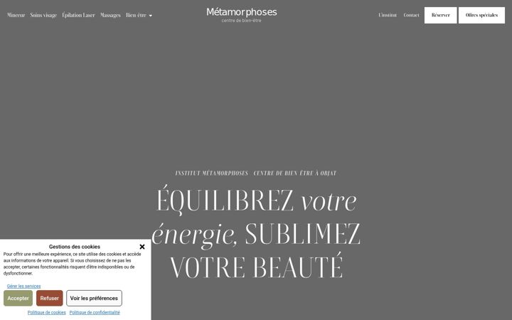 Screenshot of metamorphosesinstitut.com