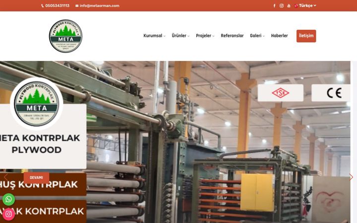 Screenshot of metaorman.com