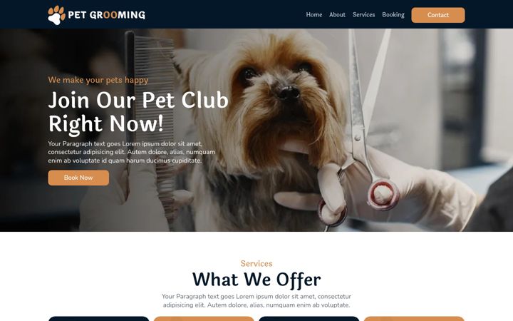 Screenshot of metapethub.com