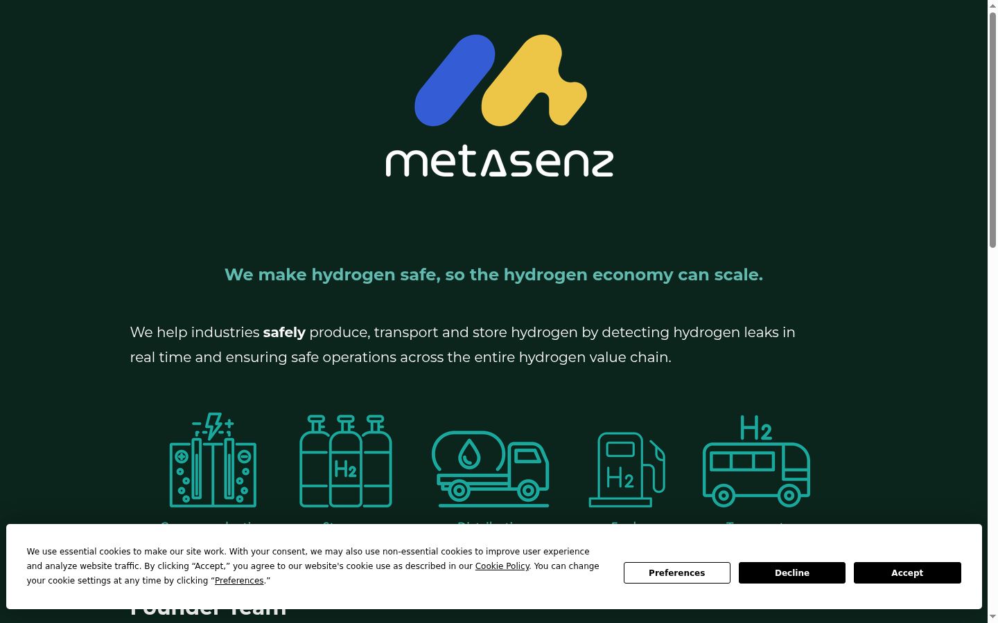 Screenshot tal-banner tal-kunsens muri qabel kwalunkwe interazzjoni