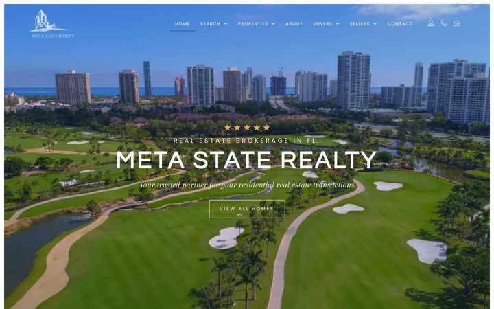 Screenshot of metastaterealty.com