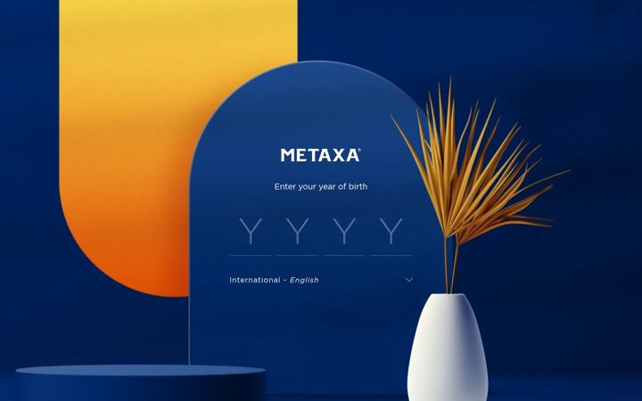 Screenshot of metaxa.com