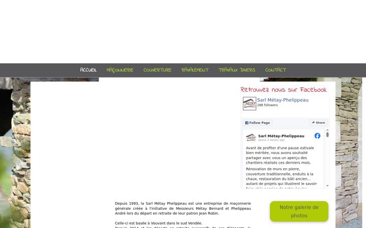 Screenshot of metay-phelippeau.com