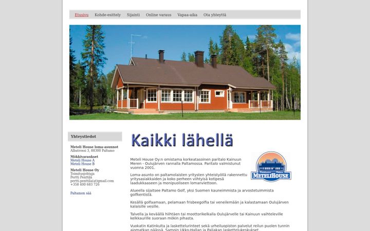 Screenshot of metelihouse.com