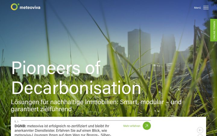 Screenshot of meteoviva.com