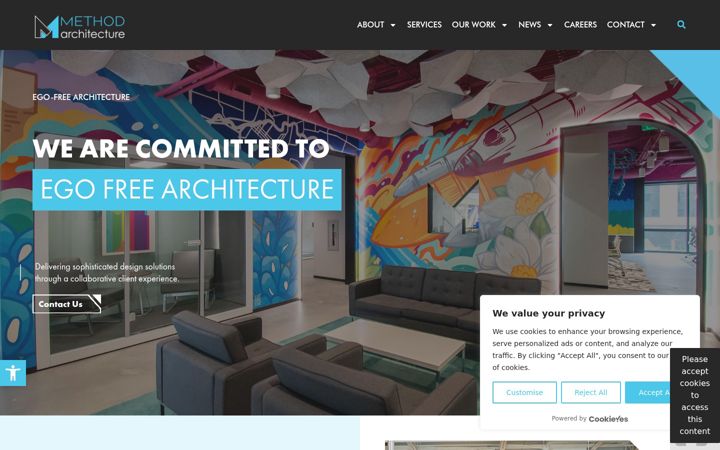 Screenshot of methodarchitecture.com