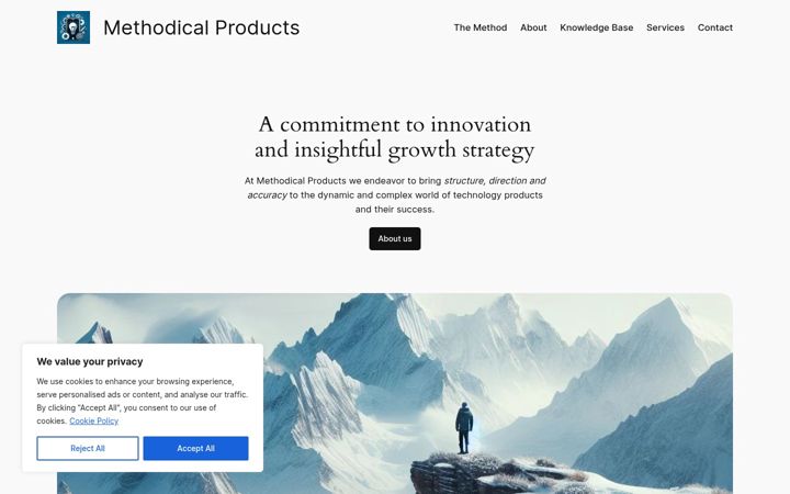 Screenshot of methodicalproducts.com