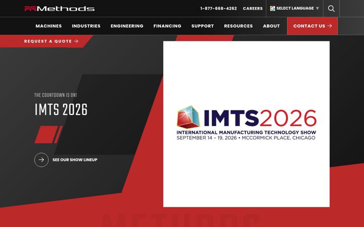 Screenshot of methodsmachine.com