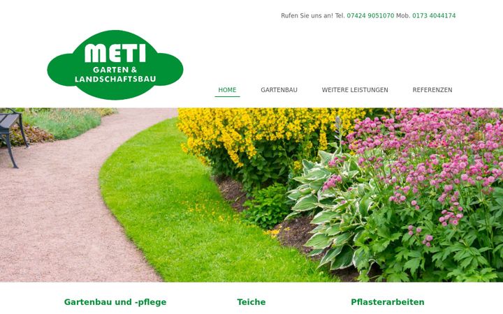 Ekrano kopija meti-gartenbau.de