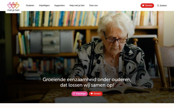 Zrzut ekranu metjehart.nl
