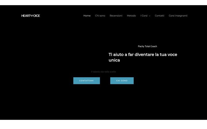 Screenshot of metodoheartvoice.com