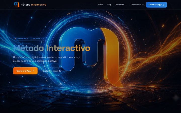 Screenshot of metodointeractivo.com