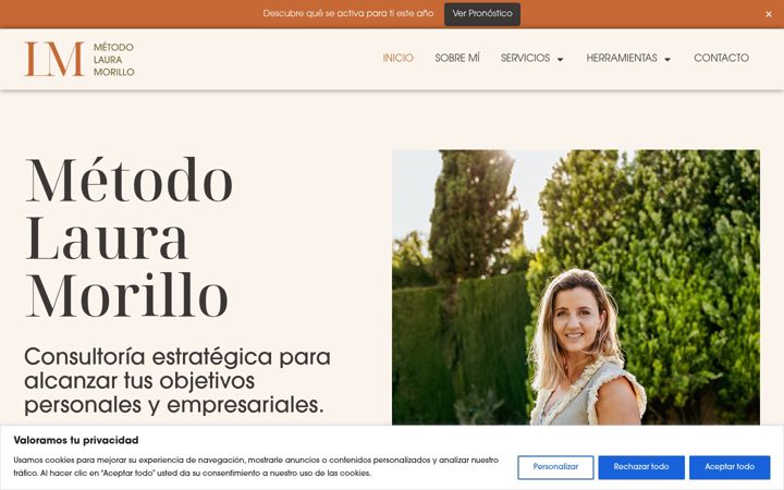 Screenshot of metodolauramorillo.com