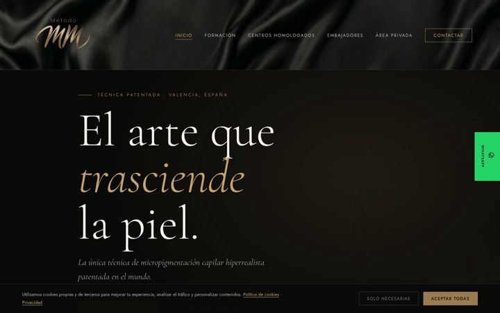 Screenshot of metodomarmarin.com