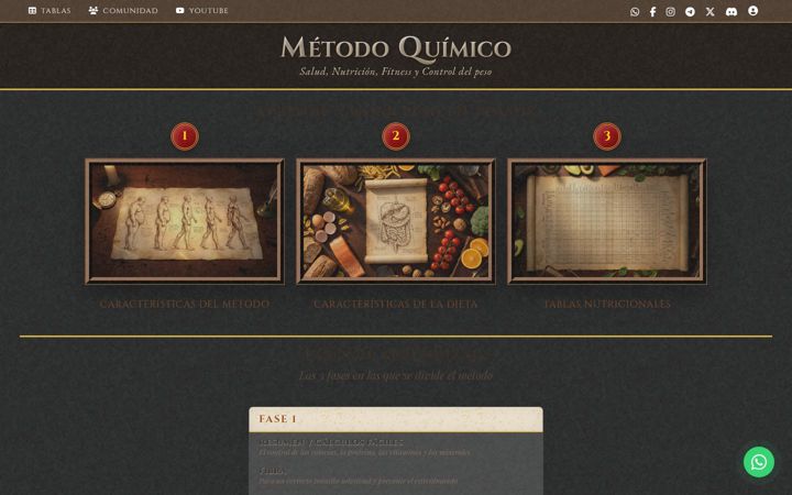 Screenshot of metodoquimico.com