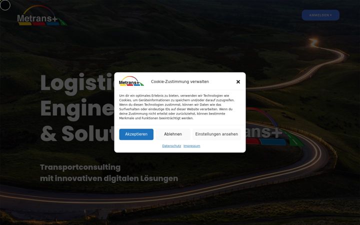 Screenshot of metransplus.com