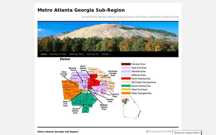 Screenshot of metroatlna.com