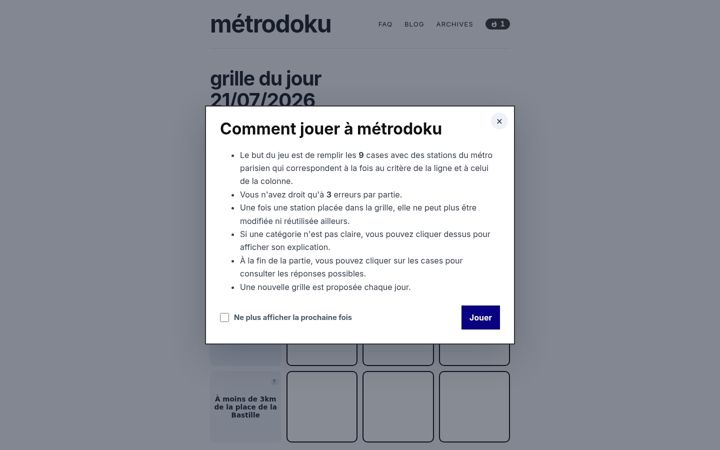 Screenshot of metrodoku.fr