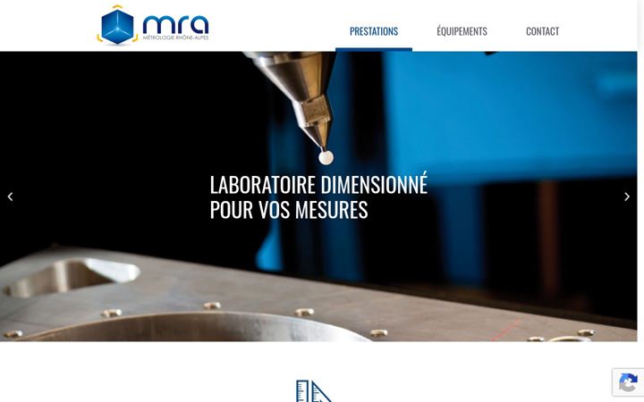 Screenshot of metrologie-rhonealpes.com