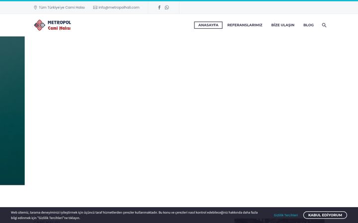 Skærmbillede af metropolhali.com