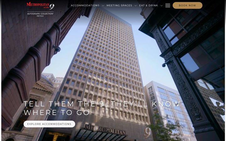 Screenshot of metropolitancleveland.com