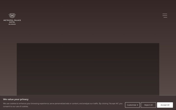 Screenshot of metropolpalace.com
