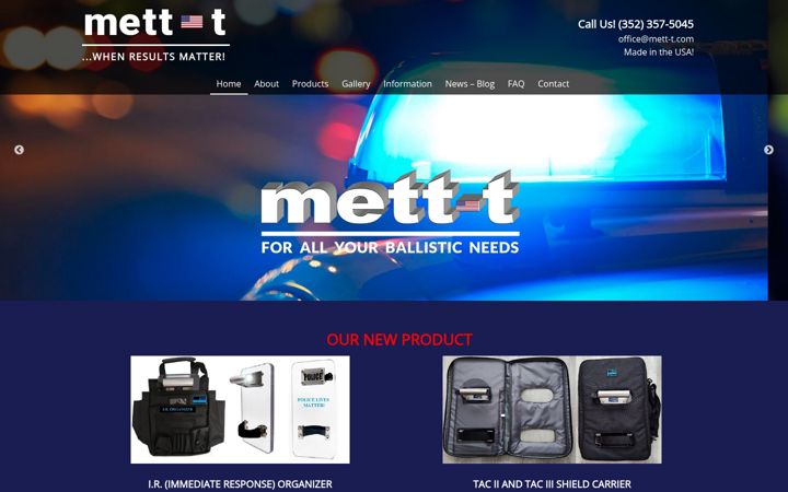 Screenshot of mett-t.com