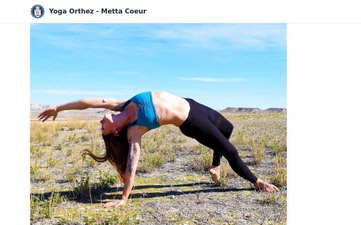 Screenshot of metta-coeur.com