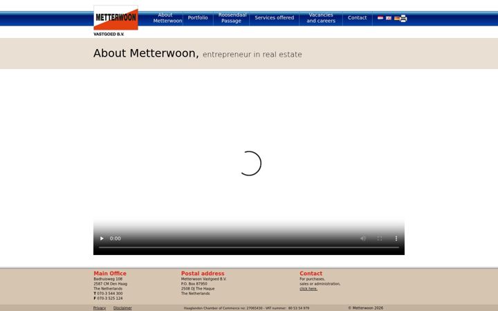 Skærmbillede af metterwoon.nl