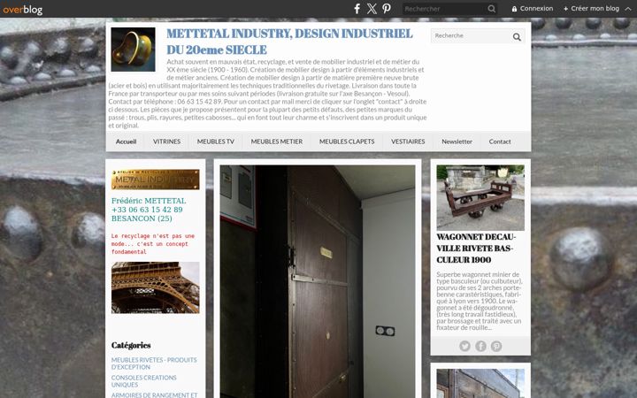 Screenshot of mettetalindustry.com