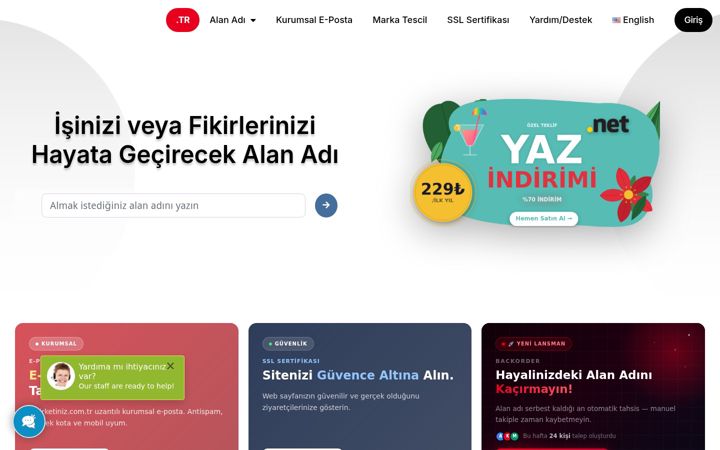 Skärmbild av metunic.com.tr