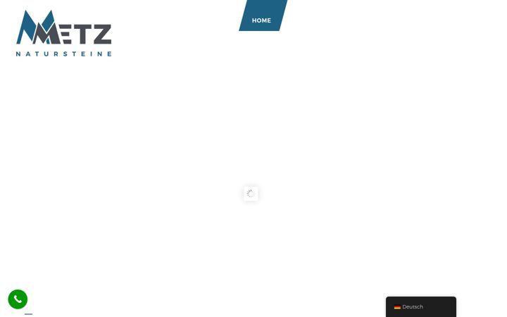 Screenshot of metz-natursteine.com