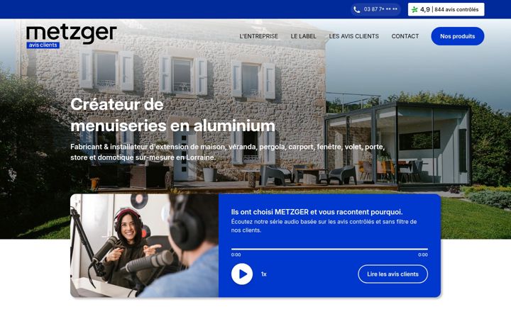 Screenshot of metzgerlorraine-avis.com