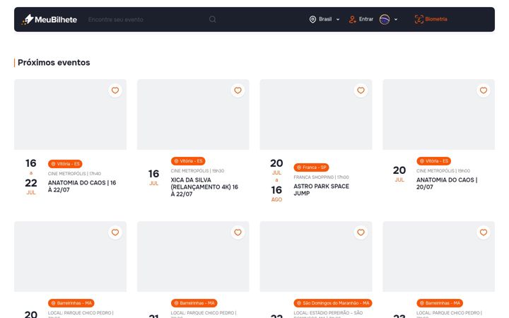 Screenshot of meubilhete.com.br