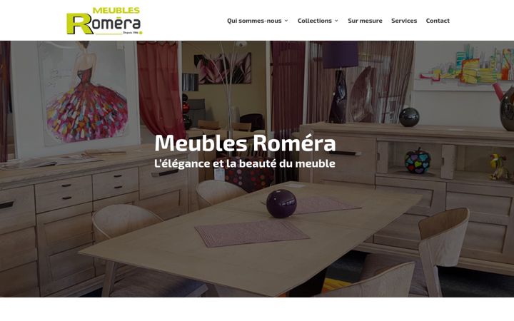 Screenshot of meubles-romera.com
