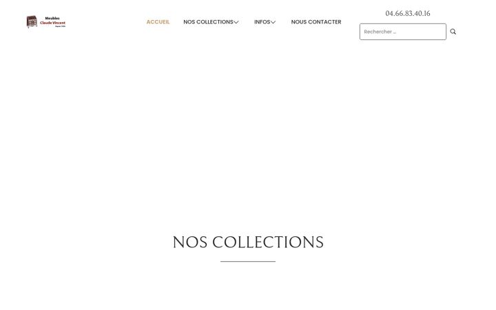 Screenshot of meublescvincent.com