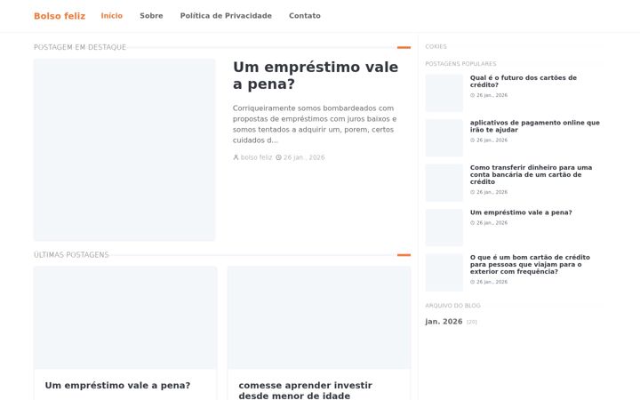 Screenshot of meubolsofeliz.com