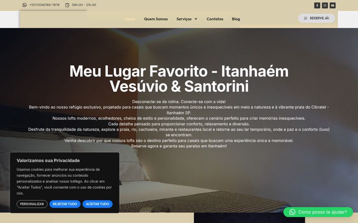 Screenshot of meulugarfavoritoitanhaem.com