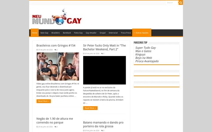 Screenshot of meumundogay.net