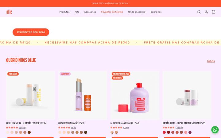 Screenshot of meuollie.com.br