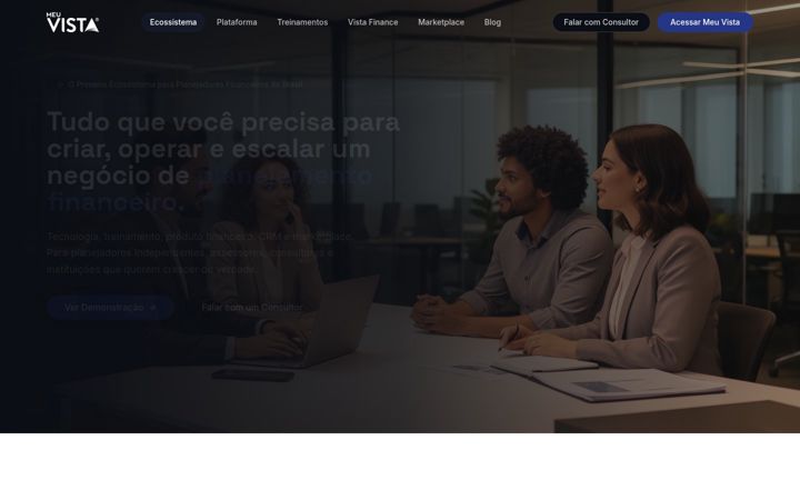 Screenshot of meuvista.com