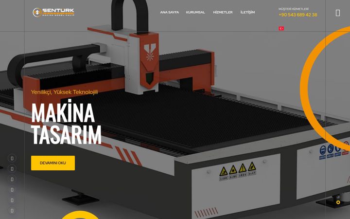 Screenshot of mevlutsenturk.com