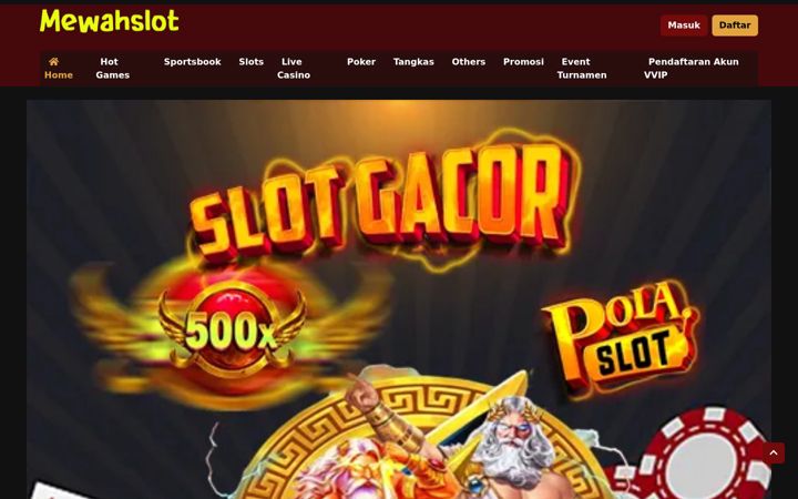 Screenshot of mewahslot.net